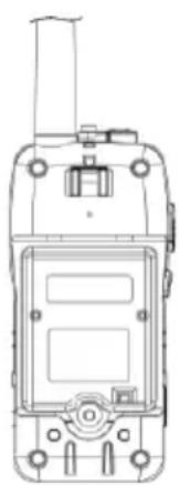 ALBRECHT Tectalk Float - Installing the supplied Li-ion rechargeable battery - 1