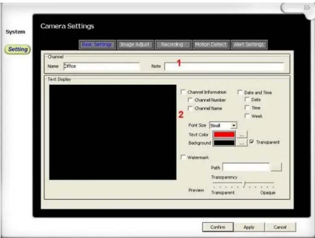 TREBS Comfortcam 99500 - Grundlegende Einstellungen - 1