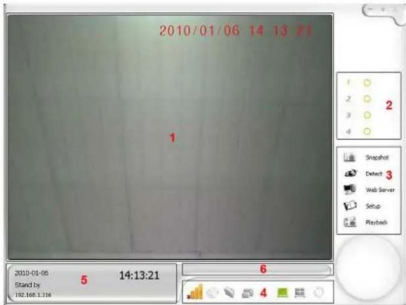 TREBS Comfortcam 99500 - Hauptfenster - 1