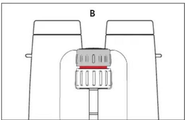 LEICA Trinovid 42 - einstellender schArfe / dioptrienausgLeich - 1
