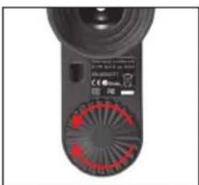 LEICA Rangemaster CRF 1000R - anBringen der TrageSchnur - 1