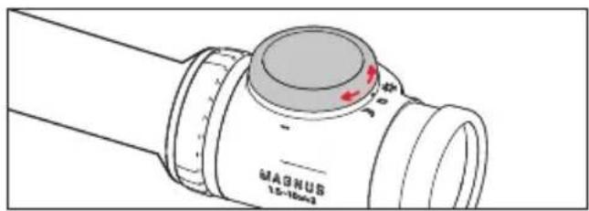 LEICA Magnus 56 - ИСПОЛЬЗОВАНИЕ ПОДСВЕТКИ СЕТКИ - 1