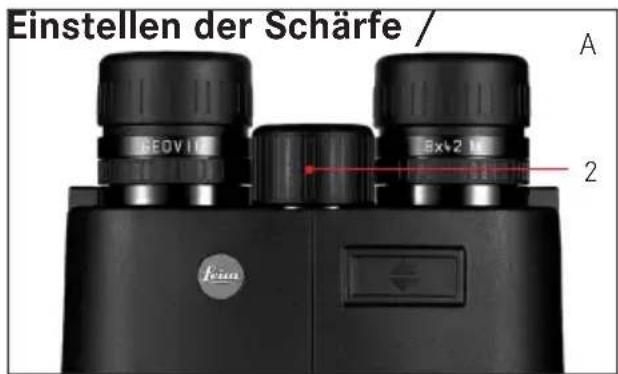 LEICA Geovid 42 BRF - Augenabstands - 1