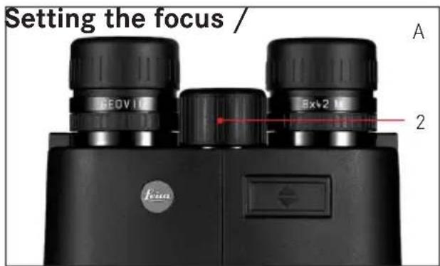 LEICA Geovid 42 BRF - Adjusting the eyebase - 1