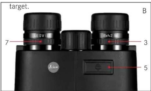 LEICA Geovid 42 BRF - Dioptrc compensation - 1