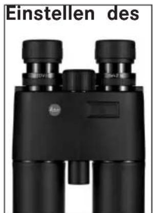 LEICA Geovid 42 BRF - Einstellen der Augenmuscheln / Verwendung mit und ohne Brille - 1