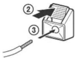 SONY STRDH190 - Comment raccorder les cables d'enceinte - 3