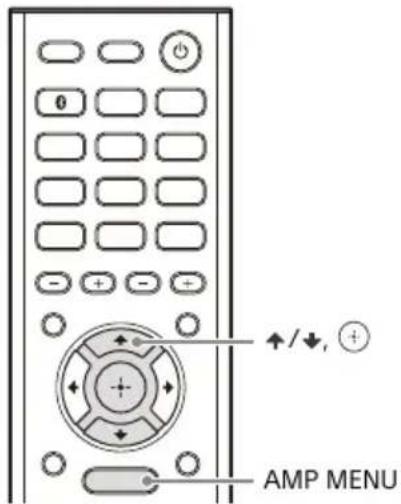 SONY STRDH190 - Ajuste de la impedancia de los altavoces - 1