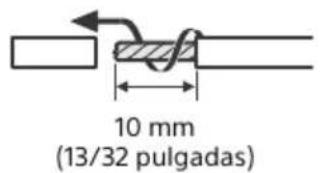 SONY STRDH190 - Conexión de los cables de los altavoces - 2