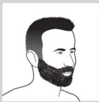 PHILIPS AquaTouch S1030 - Utilisation de l'accessoire barbe sans sabot - 5