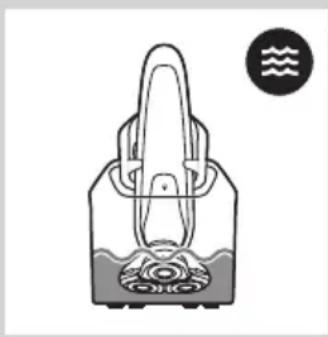 PHILIPS AquaTouch S1030 - Brug af Jet Clean-systemet - 4
