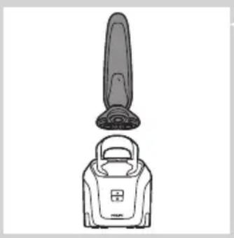 PHILIPS AquaTouch S1030 - Utilizzo del sistema Jet Clean - 1