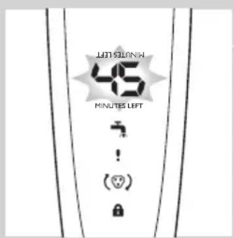 PHILIPS AquaTouch S1030 - Verbleibende Akkukapazität - 1