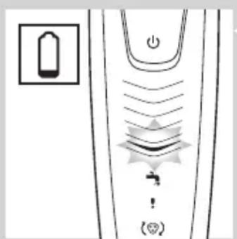 PHILIPS AquaTouch S1030 - Lavt batteriniveau - 2