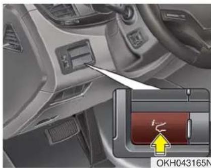 KIA K900 (2018) - Activation/désactivation de l'affichage au pare-brise - 1