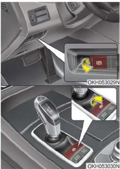 KIA K900 (2018) - Frein de stationnement électrique (EPB) - 1