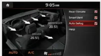 KIA K900 (2018) - Commutateur de l'autodésembuage - 1