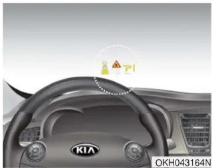 KIA K900 (2018) - AFFICHAGE AU PARE-BRISE (SI ÉQUIPÉ) - 1
