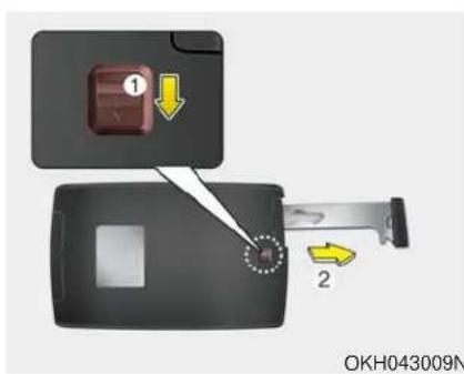 KIA K900 (2018) - Fonctionnement des clés - 2