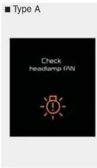 KIA K900 (2018) - Vérifier le VENTILATEUR des phares (si équipé) - 1