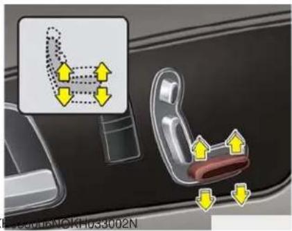 KIA K900 (2018) - ■ Sièges à réglages électriques - 3