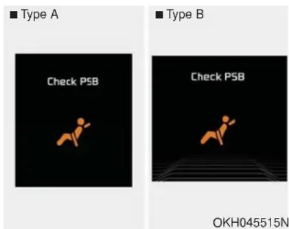 KIA K900 (2018) - \* AVIS - MESSAGE D'AVERTISSEMENT CONCERNANT L'ECS - 3