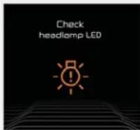 KIA K900 (2018) - Vérifier les DEL des phares (si équipé) - 2