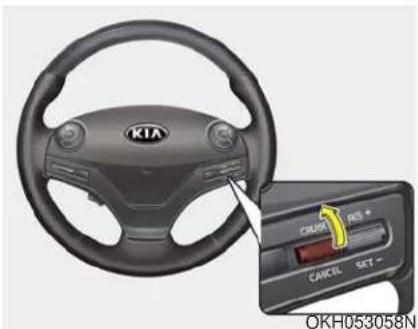 KIA K900 (2018) - ■ Réactivation du régulateur de vitesse - 1