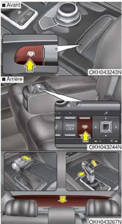KIA K900 (2018) - Pare-soleil arrière - 1