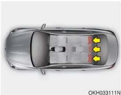 KIA K900 (2018) - Appui-tête (pour siège arrière) - 1