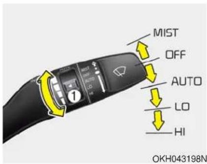 KIA K900 (2018) - Essuie-glace du pare-brise - 1