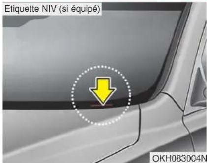 KIA K900 (2018) - NUMÉRO D'IDENTIFICATION DU VÉHICULE (NIV) ÉTIQUETTE DE CERTIFI- - 2