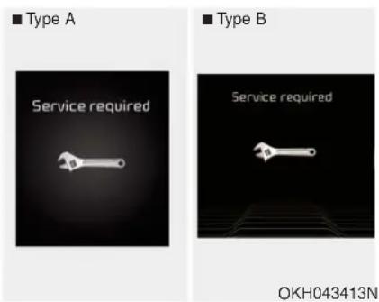 KIA K900 (2018) - Entretien requis (Service in) - 1