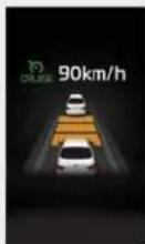 KIA K900 (2018) - ■ Distance de suivi - 2