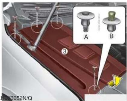 KIA K900 (2018) - Remplacer un fusible sur le panneau intérieur - 3