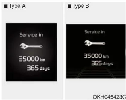 KIA K900 (2018) - Intervalles de service - 1