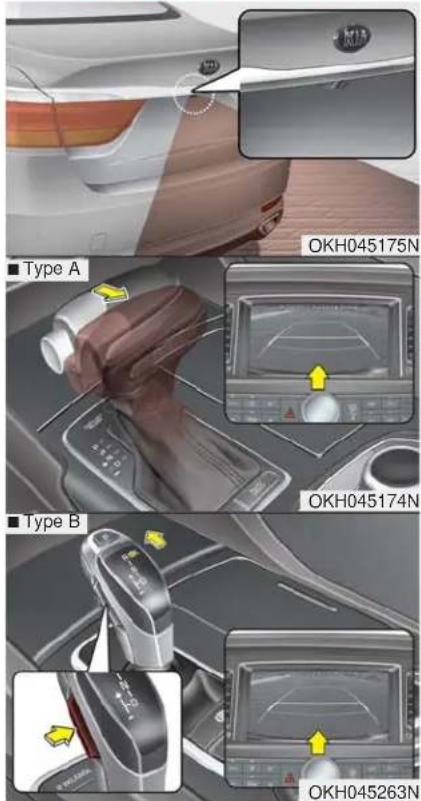 KIA K900 (2018) - CAMÉRA DE RÉTROVISÉE (SI ÉQUIPÉ) - 1