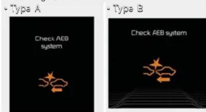 KIA K900 (2018) - Témoin et message d'avertissement - 2