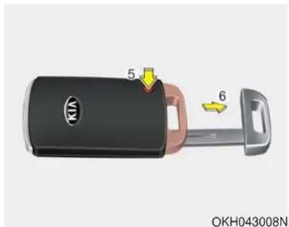 KIA K900 (2018) - Fonctionnement des clés - 1