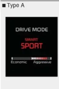 KIA K900 (2018) - Jauge de style de conduite - 3