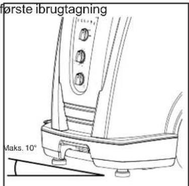 NILFISK MH 2C - Før brug 1. Inden den fprelbrugtagning - 1