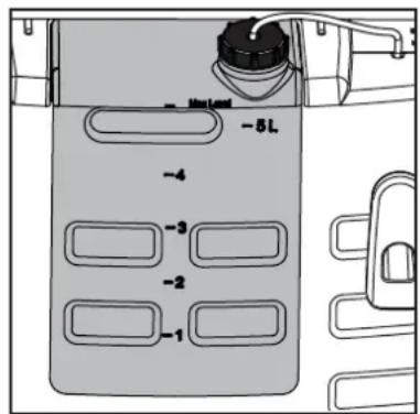 NILFISK MH 2C - Reinigungsmitteltank fullen1) - 1