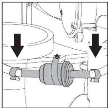 NILFISK MH 2C - Wartung des Brennstofffilters - 1