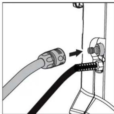 NILFISK MH 2C - Connecting the water supply - 2