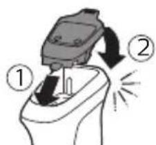 PHILIPS Series 3000 MG3711 - Detaching and attaching cutting elements - 2