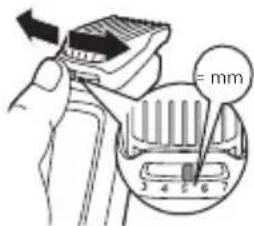 PHILIPS Series 3000 MG3711 - Kam mm - 1