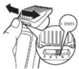 PHILIPS Series 3000 MG3711 - Pente mm - 1
