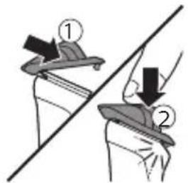 PHILIPS Series 3000 MG3711 - Attaching and detaching combs - 1