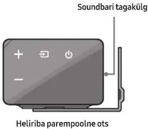 SAMSUNG HWN450 - Asetage Seinakinnitusjuhik vastu seinapinda. - 2