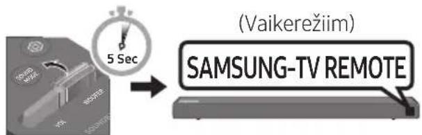 SAMSUNG HWN450 - Soundbari helitugevuse reguleerimine teleri kaugjuhtimispuldiga - 4